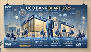 UCO Bank Bharti 2025